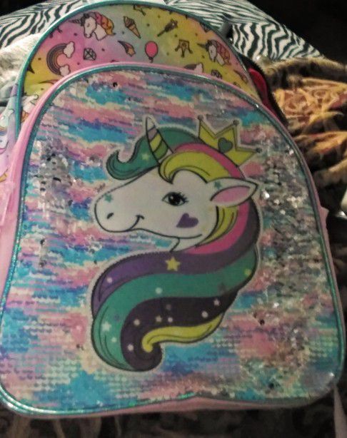 Girls 🦄 Unicorn Backpack 