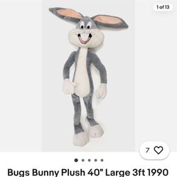 3Ft 50th Anniversary Bugs Bunny 🥕 