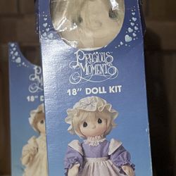 Precious Moments 18 Inch Doll Kit Limited Edition includes numbered certificate of authenticity