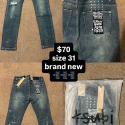 Brand new ksubi jeans, size 31