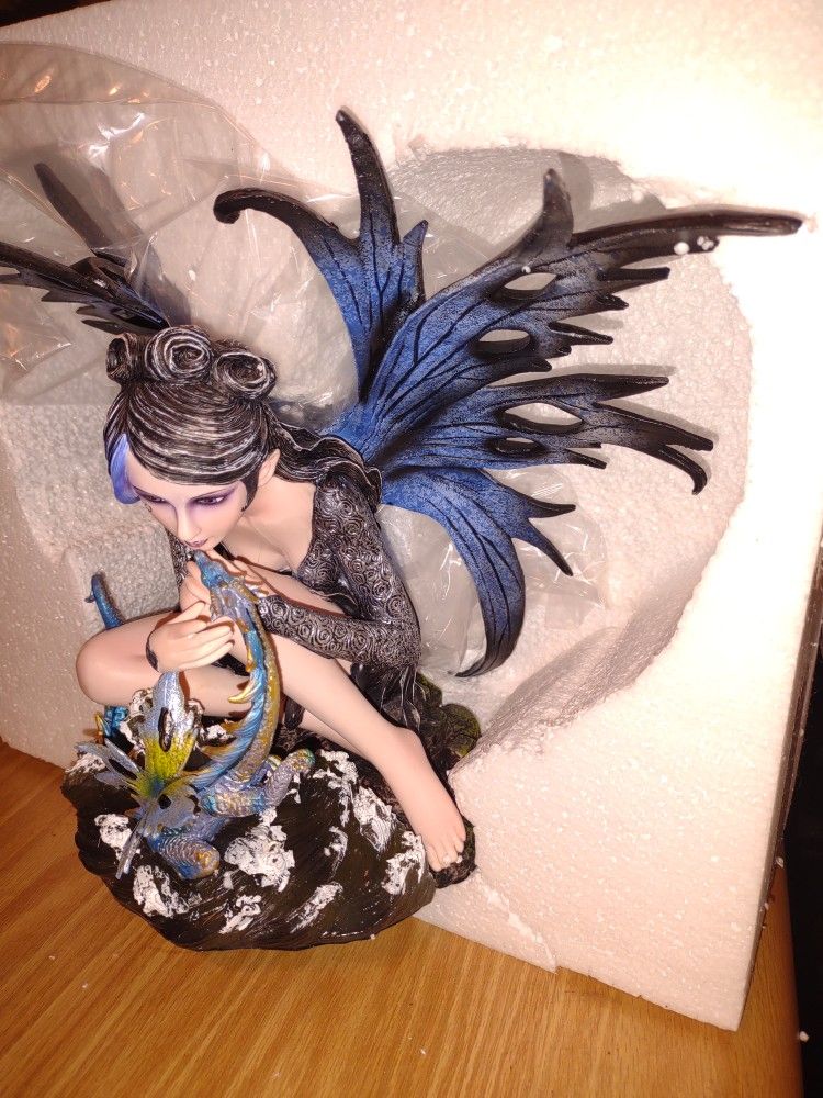 NÉMESIS NOW ELEMENTAL FAIRIES SYLPH FIGURA DE HADA DE 36 CM