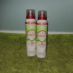 2 Old Spice Gentle Man's Total Body Deodorants Spray 3.5oz Cucumber +Avocado