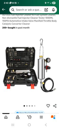 AUTOOL Fuel Injector Cleaner Kit Fuel System Cleaner