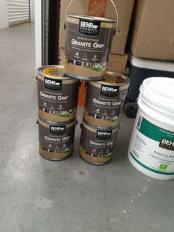 5 gallons paint for garage granite
