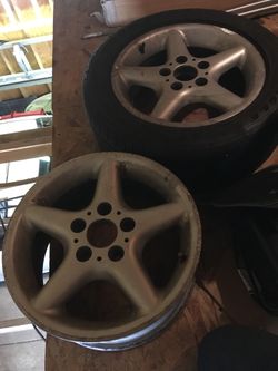 Original rims for BMW Z3 (2 rims)