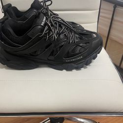 Black Balenciaga Tracks 