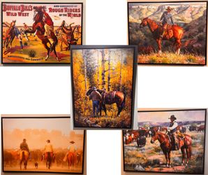 Western Giclee canvas art