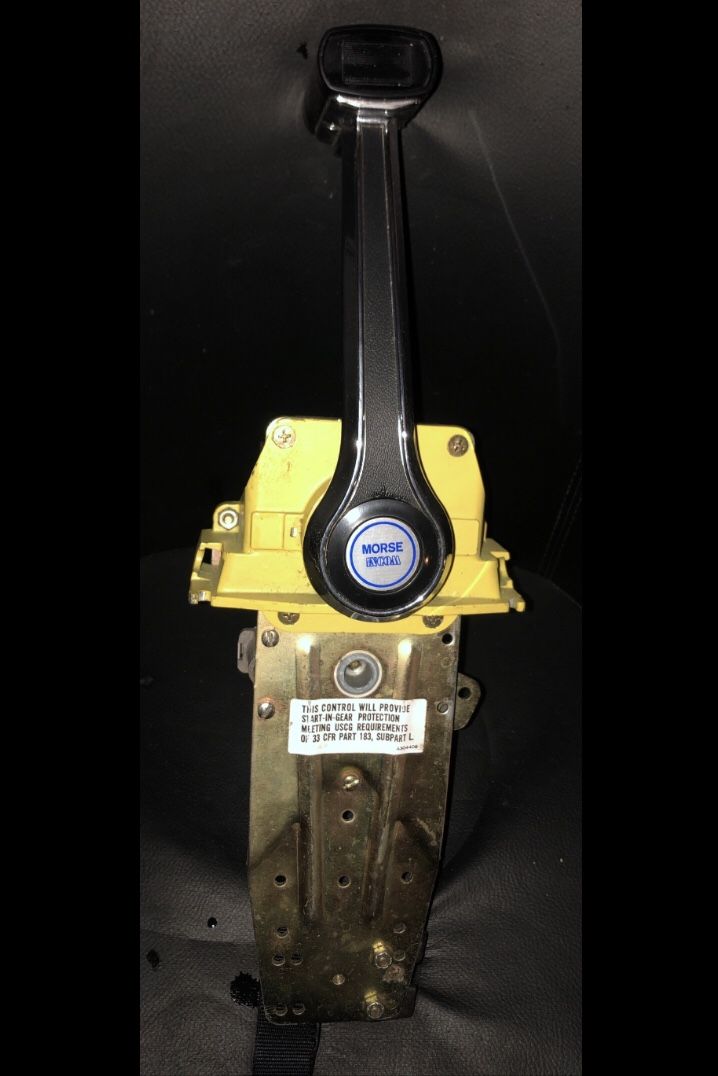 ZZ2 Morse Controls Shifter Throttle pull neutral safety