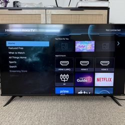 Hisense 40" Class 1080p FHD LED LCD Roku Smart TV