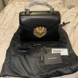 Authentic Dolce & Gabbana Devotion Handbag - New With All Original Packaging 