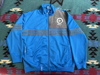 Vintage LRG Blue Full Zip Jacket Men Size XXL