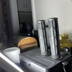 Motorcycle Handle Bar Grips(2) $6.00-used.