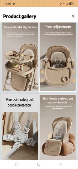 Bluetooth High Chair