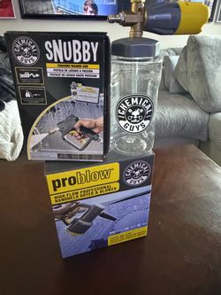 Chemical Guys (Car Wash Dryer) ProBlow Hand Held Dryer & Blower+Foam Cannon+Pressure Washer Gun