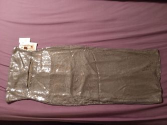 Honey and Rosie silver dress