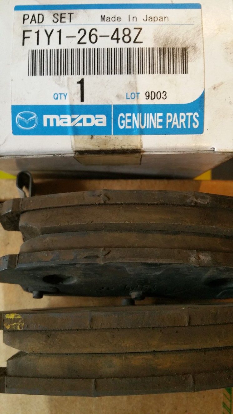 MAZDA RX8 REAR BRAKE PAD SET (6.5 - 7 mm)