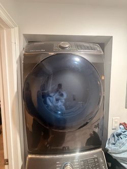 Samsung Front-Load Dryer Dark Gray