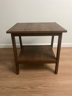 IKEA LUNNARP Side Table - Brown - OBO