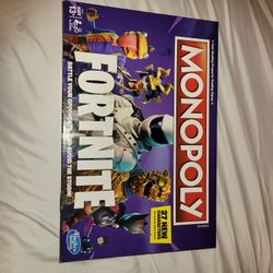 FORTNITE MONOPOLY GAME 