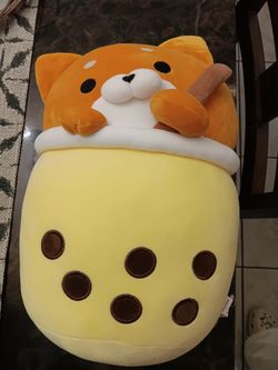 Dog Boba Plushie