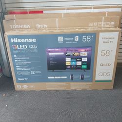 Hisense 58" inch TV Availabile For Finance Option 