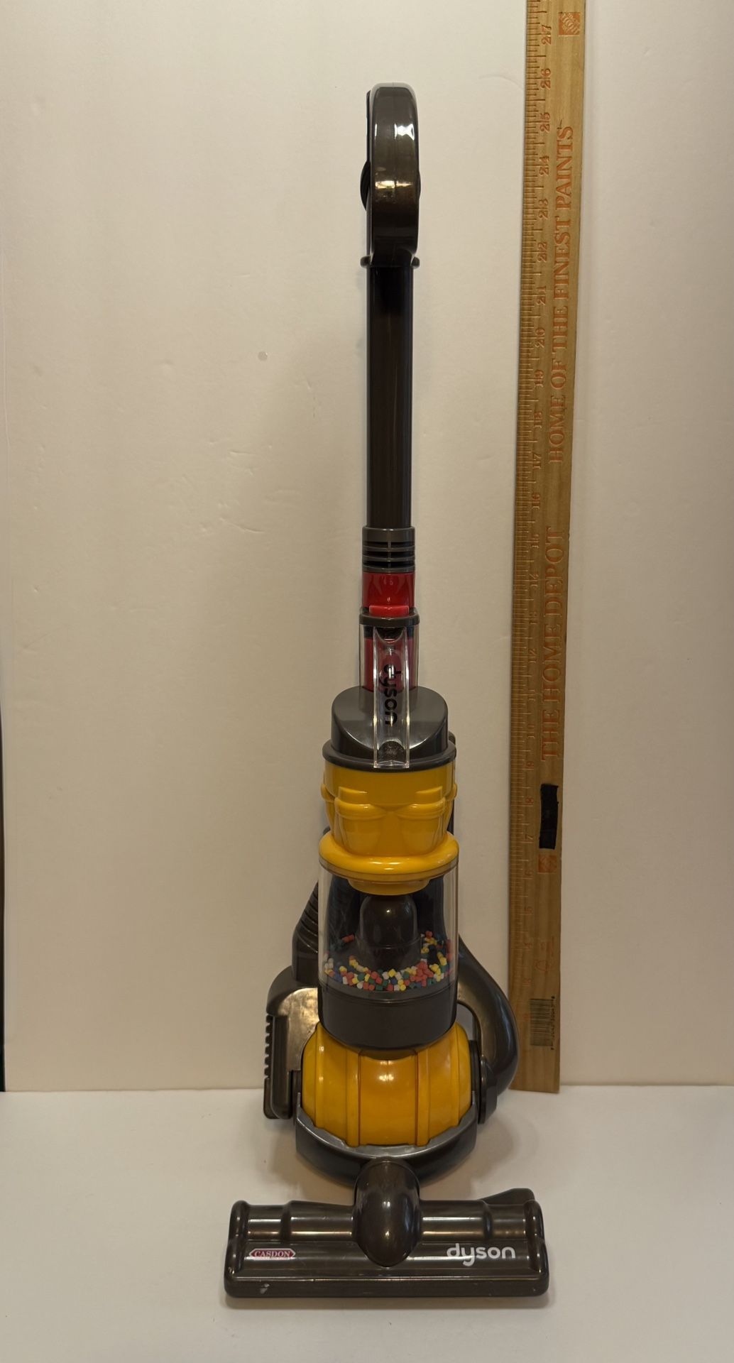 Kids Toy Dyson Yellow Ball Battery Powered Vacuum Cleaner - Tested And Working!