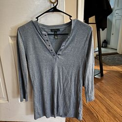 Ralph Lauren Blue Gray Women’s Long Sleeve Shirt