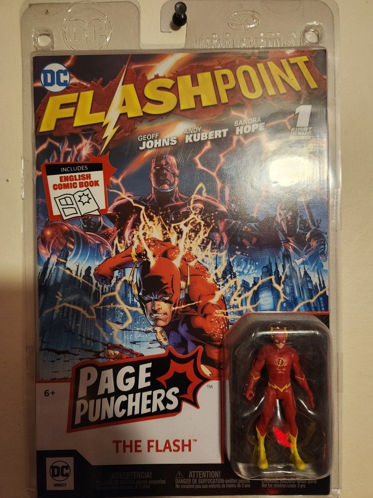 Flashpoint Comic W/ Action Figure