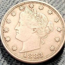 PC-5C-NC1883-10R Liberty Nickel 