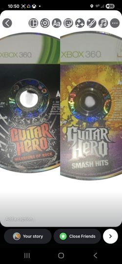 Guitar Hero Smash Hit Warriors Of Rock for Xbox 360 loose