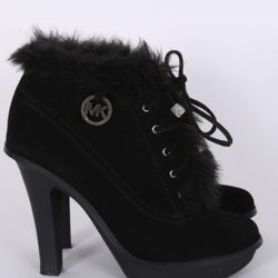 MICHAEL Michael Kors black leather