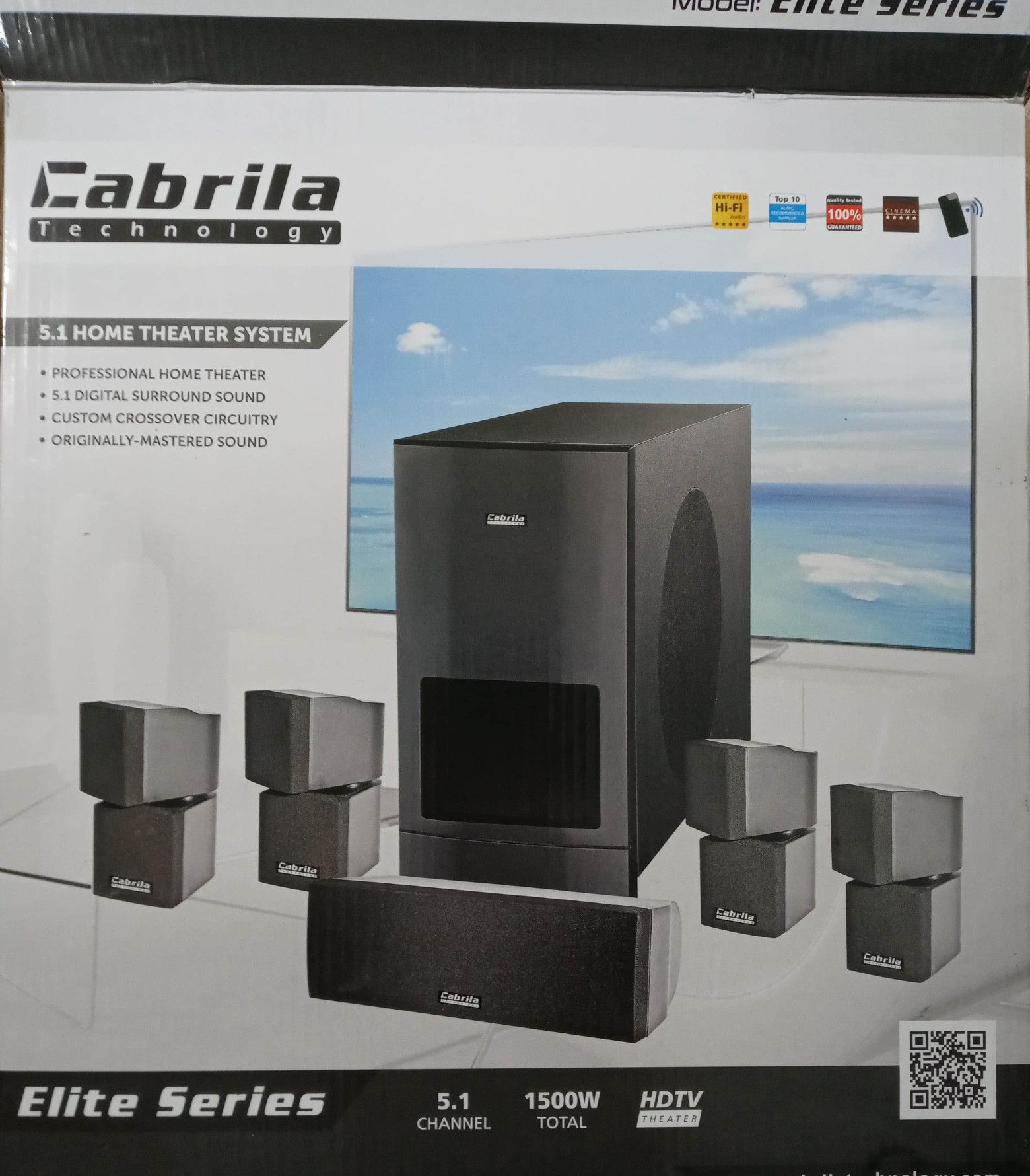 Cabrila Technology 5.1 HOME THEATER SYSTEM