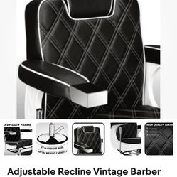 Barber Chair New 