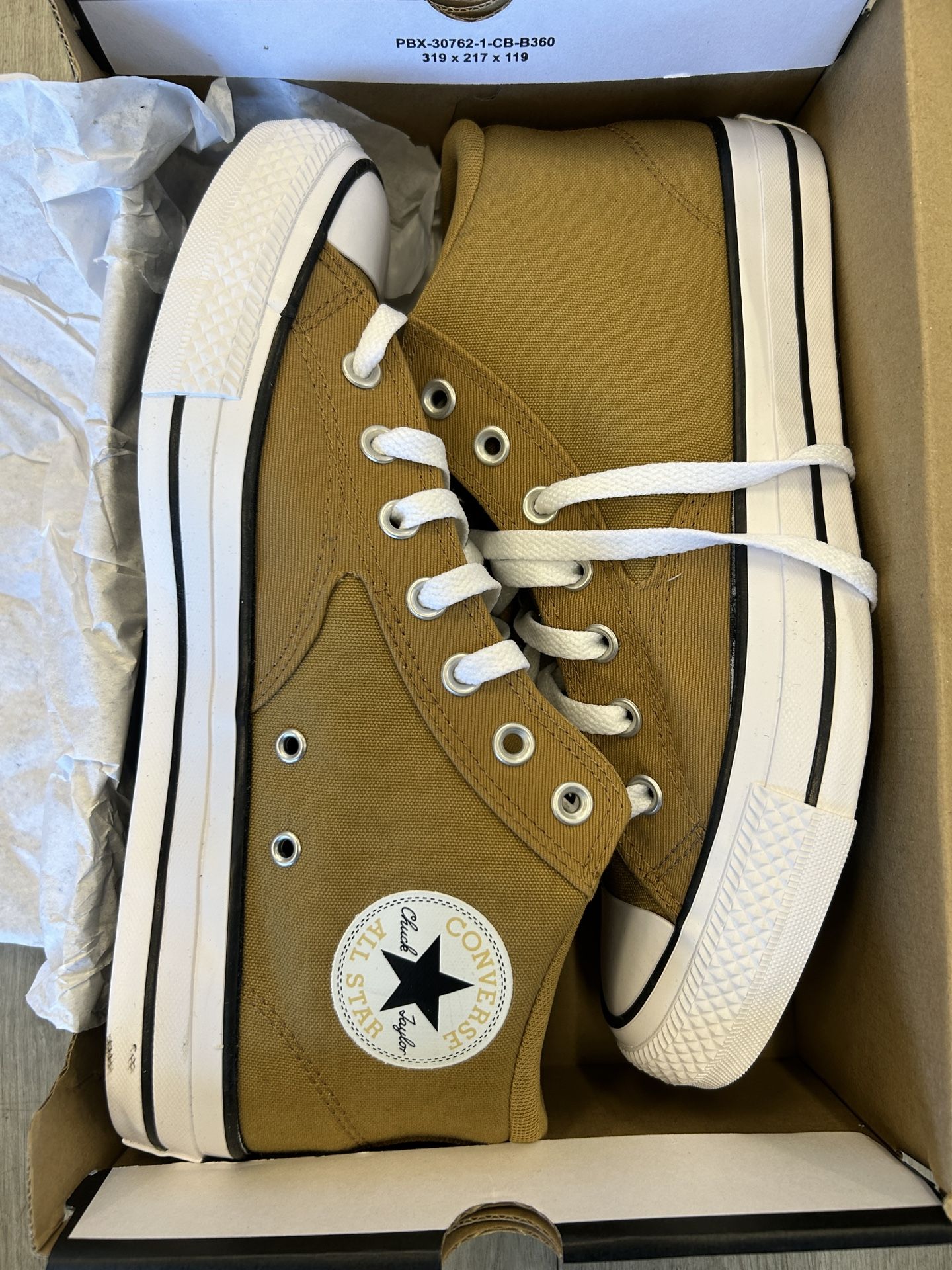 Tan Converse