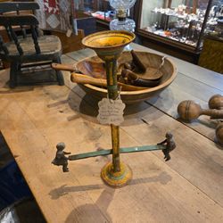Antique 1911 Tin Toy Teeter Totter 