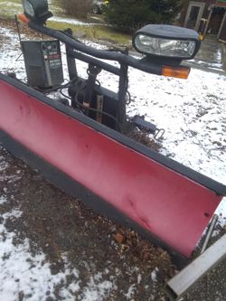 Boss plow Polly just plow lt 2 spring nice condition