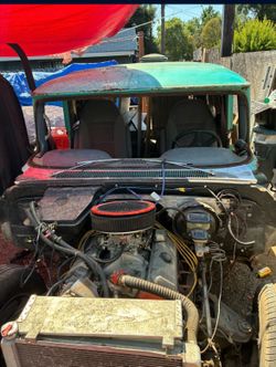 454 big block 700 r4 tranny posi rear end