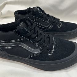 Black Unisex Vans BMX Style 114 Size 6.5 Men / 8 in Women’s