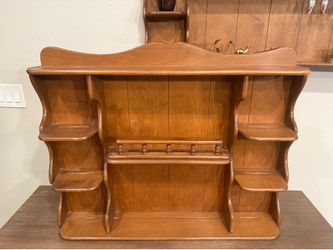 Vintage Wood Wall Shelf/Display