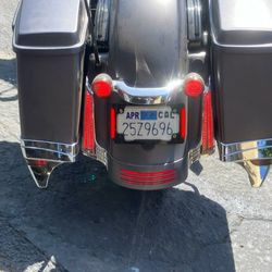 Filler Panel Lights for '14-UP Street Glide / Special, Road Glide Custom, Road King Special With Clear Lens &r Amber Turn