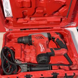 Milwaukee corded SDS 1 1/8” rotary hammer