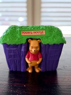NWT Vintage Winnie The Pooh Treehouse Lunch Box by Thermos