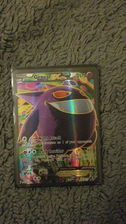 Gengar EX's full art, mega, and shiny m Gengar (pokemon cards) for