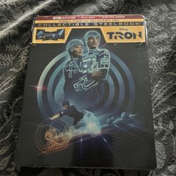 Tron & Tron: Legacy Limited Edition Steelbook Sets 4K UHD + Blu Ray + Digital BRAND NEW UNOPENED