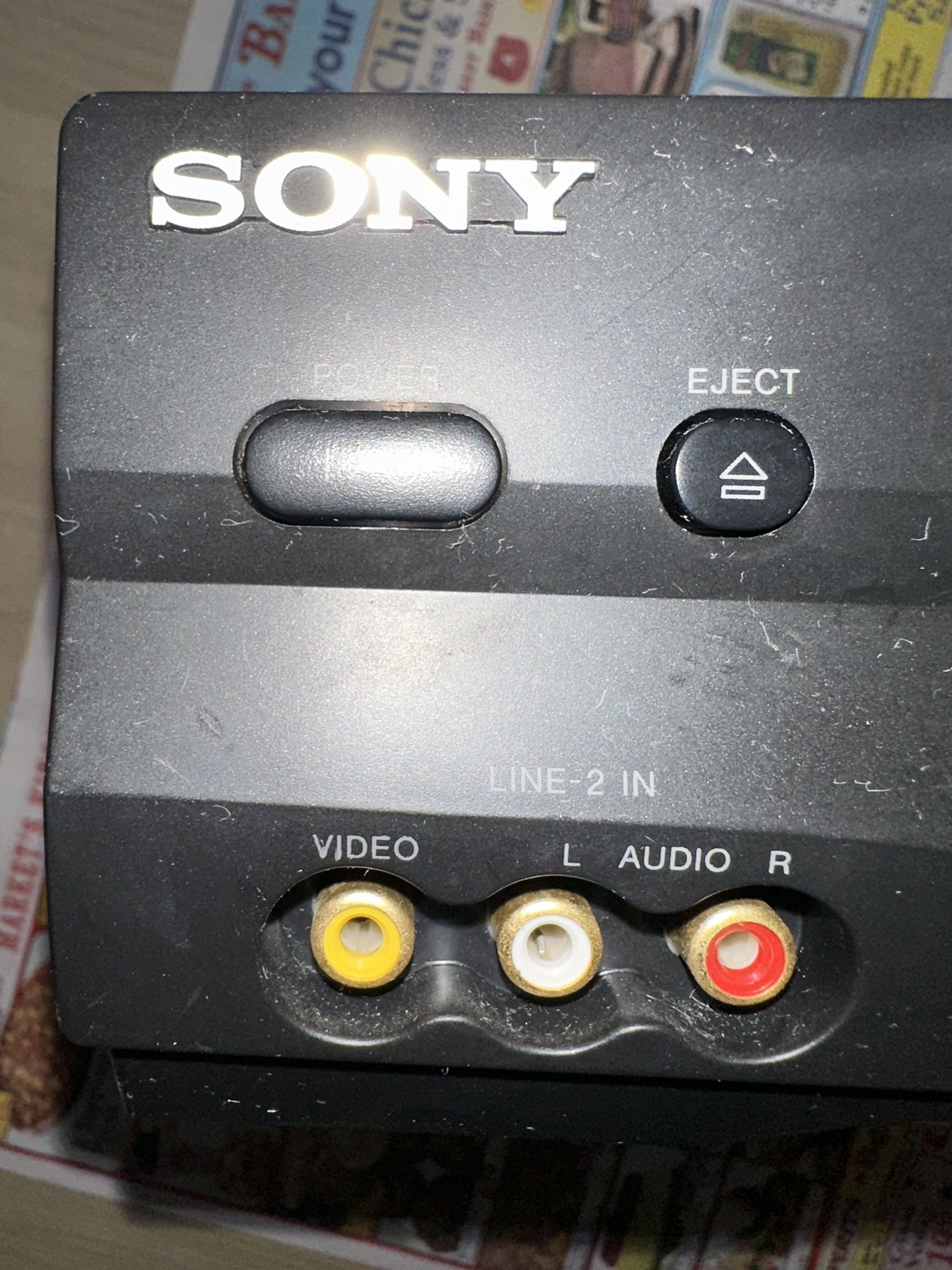 Sony SLV-N55 Hi-Fi Stereo 4-Head VCR VHS Player w/ Remote Control