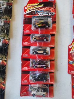 Johnny Lightning  PT Cruiser Set