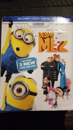 Despicable Me 2 Blu-ray +DVD +Digital HD unopened
