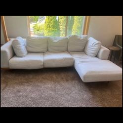 West Elm Couch with Chaise 