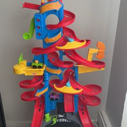 Fisher Price double car track (big)