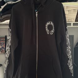 Chrome hearts zip up